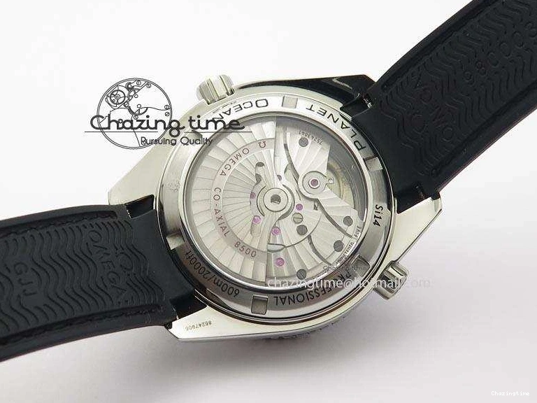 0412 Colorful Planet Ocean SS Bp Maker 45mm Black Bezel On Black Rubber Strap A 8219